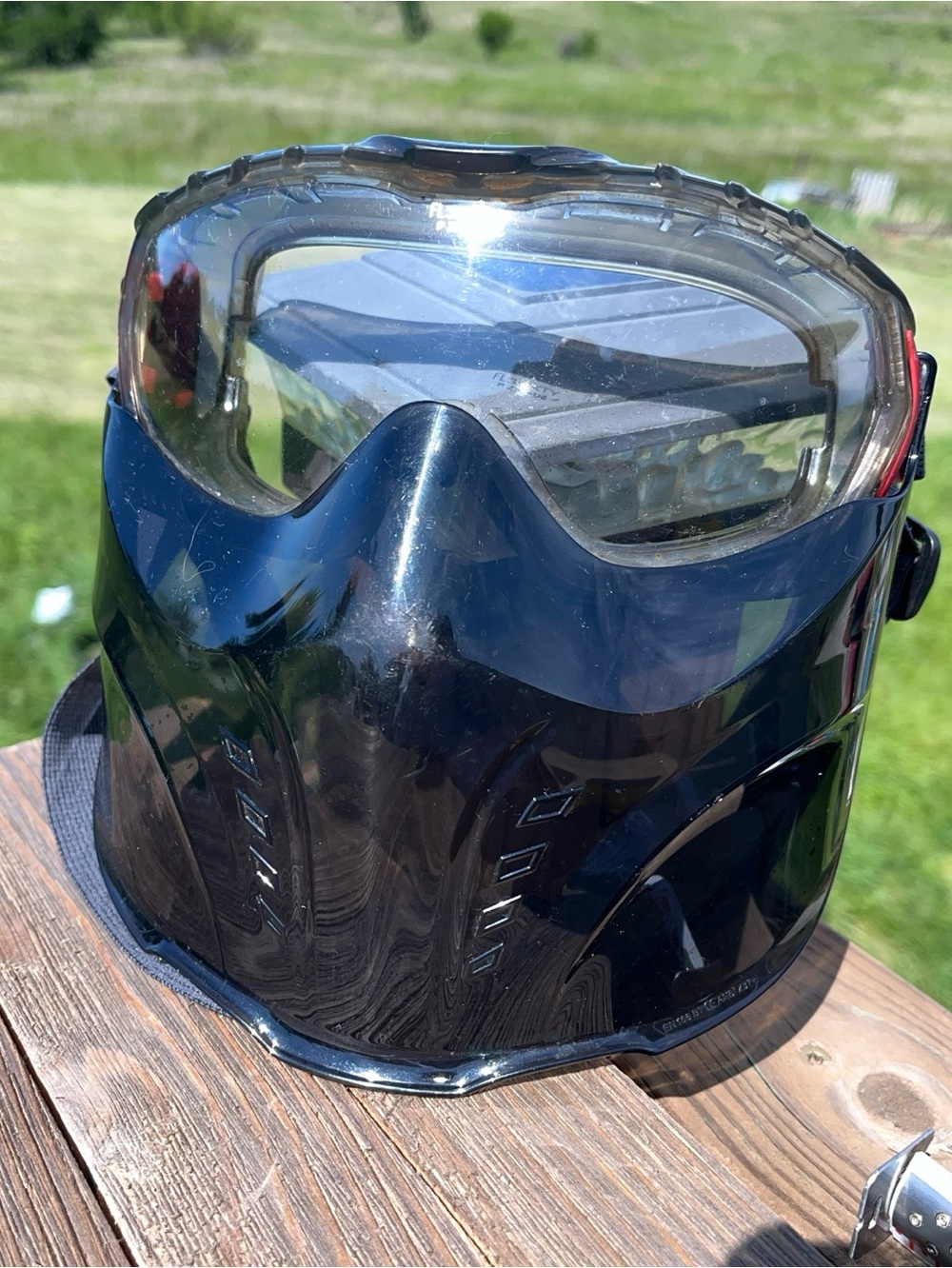 Full Face Safety Goggles with Detachable Shield - Anti-Fog Lens - ANSI Z87.1+